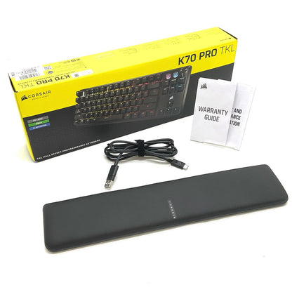 【全額返金保証】【最速発送】CORSAIR K70 PRO TKL 美品 動作確認済