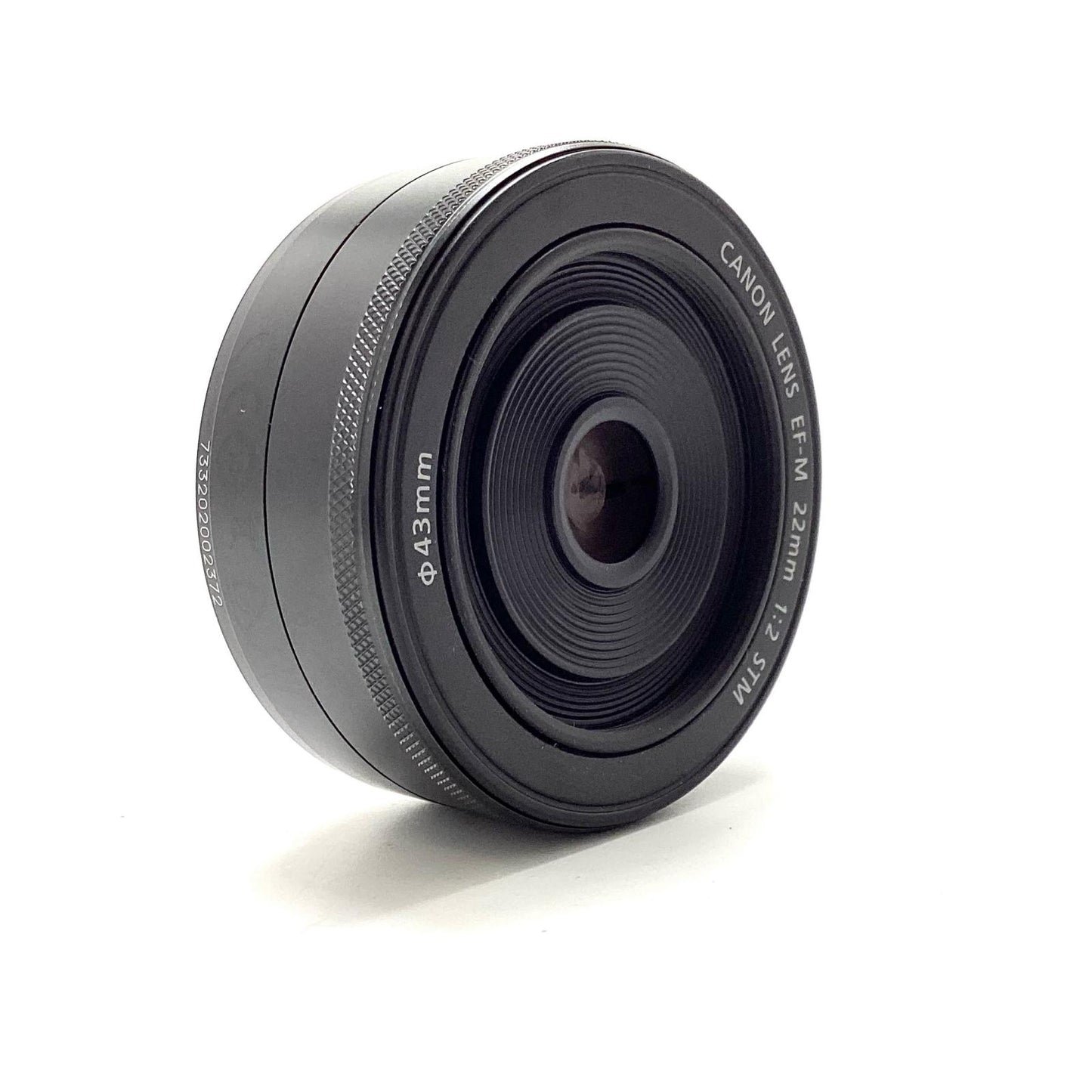 【全額返金保証】【最速発送】Canon EF-M22mm F2 STM 美品 動作確認済
