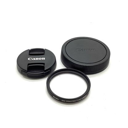 【全額返金保証】【最速発送】Canon EF-M22mm F2 STM 美品 動作確認済