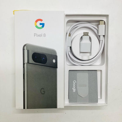 【全額返金保証】【最速発送】Google Pixel 8 128GB Hazel Softbank GZPF0 白ロム 美品 動作確認済