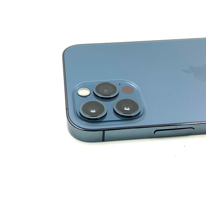 【全額返金保証】【最速発送】Apple iPhone iPhone 12 Pro 128GB パシフィックブルー docomo 白ロム 美品 動作確認済 82%