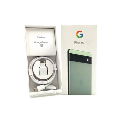【全額返金保証】【最速発送】Google Pixel 6a 128GB Sage au SIMフリー GB17L 美品 動作確認済