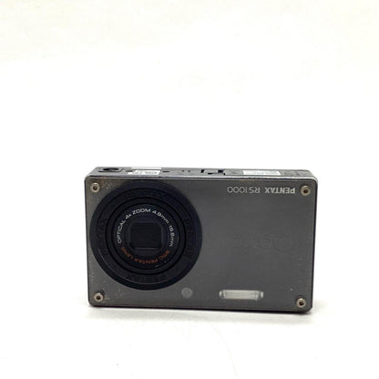 【最速発送】PENTAX コンパクトデジタルカメラ Optio RS1000 [ブラック]【難有】