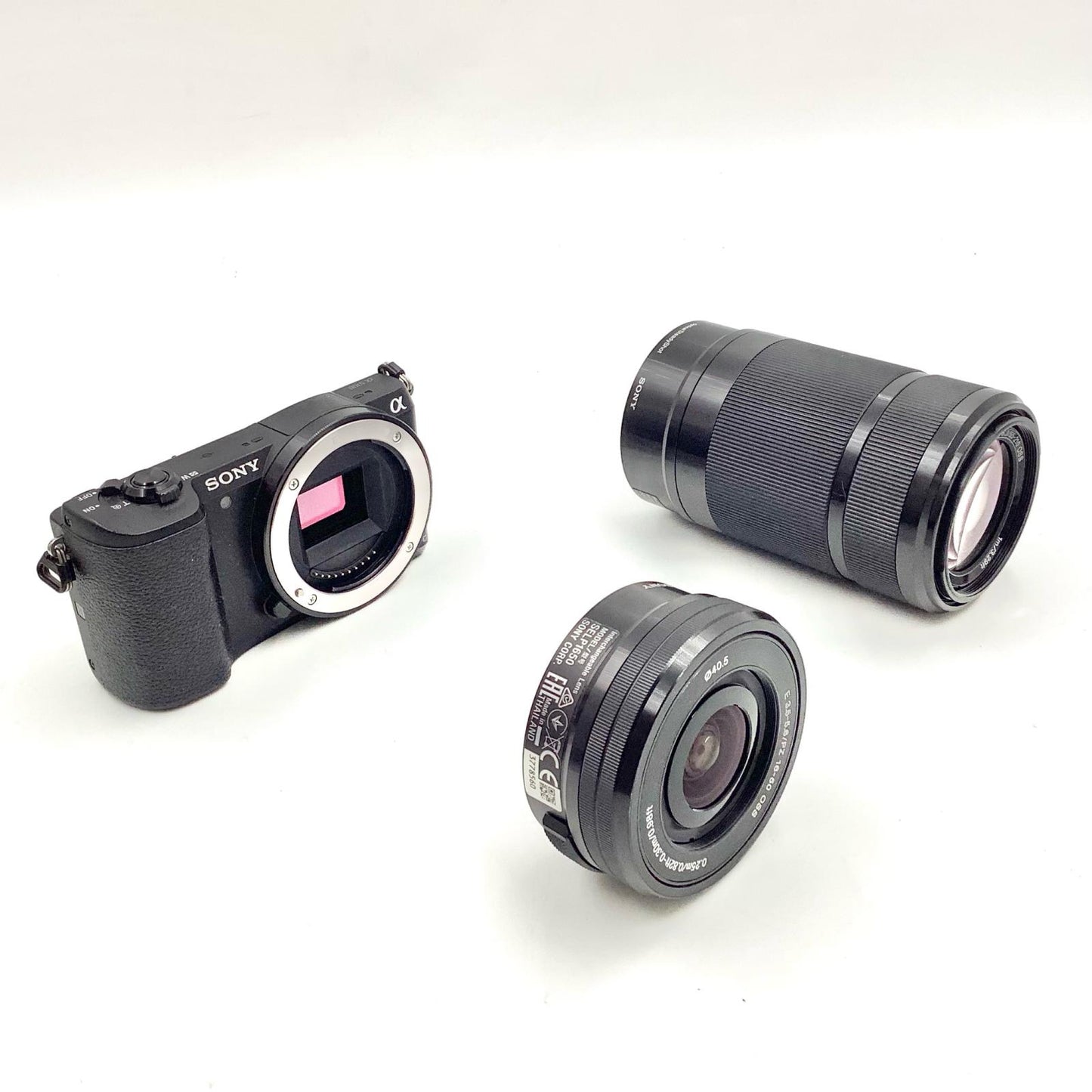 【全額返金保証】【最速発送】Sony デジタル一眼 α5100 ILCE-5100Y ダブルズームレンズキット ブラック 美品 動作確認済