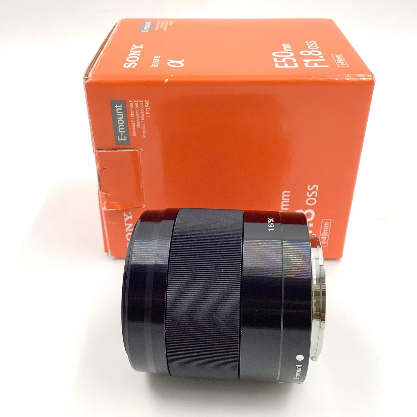 【全額返金保証】【最速発送】Sony FE 50mm F1.8 SEL50F18F 美品 動作確認済