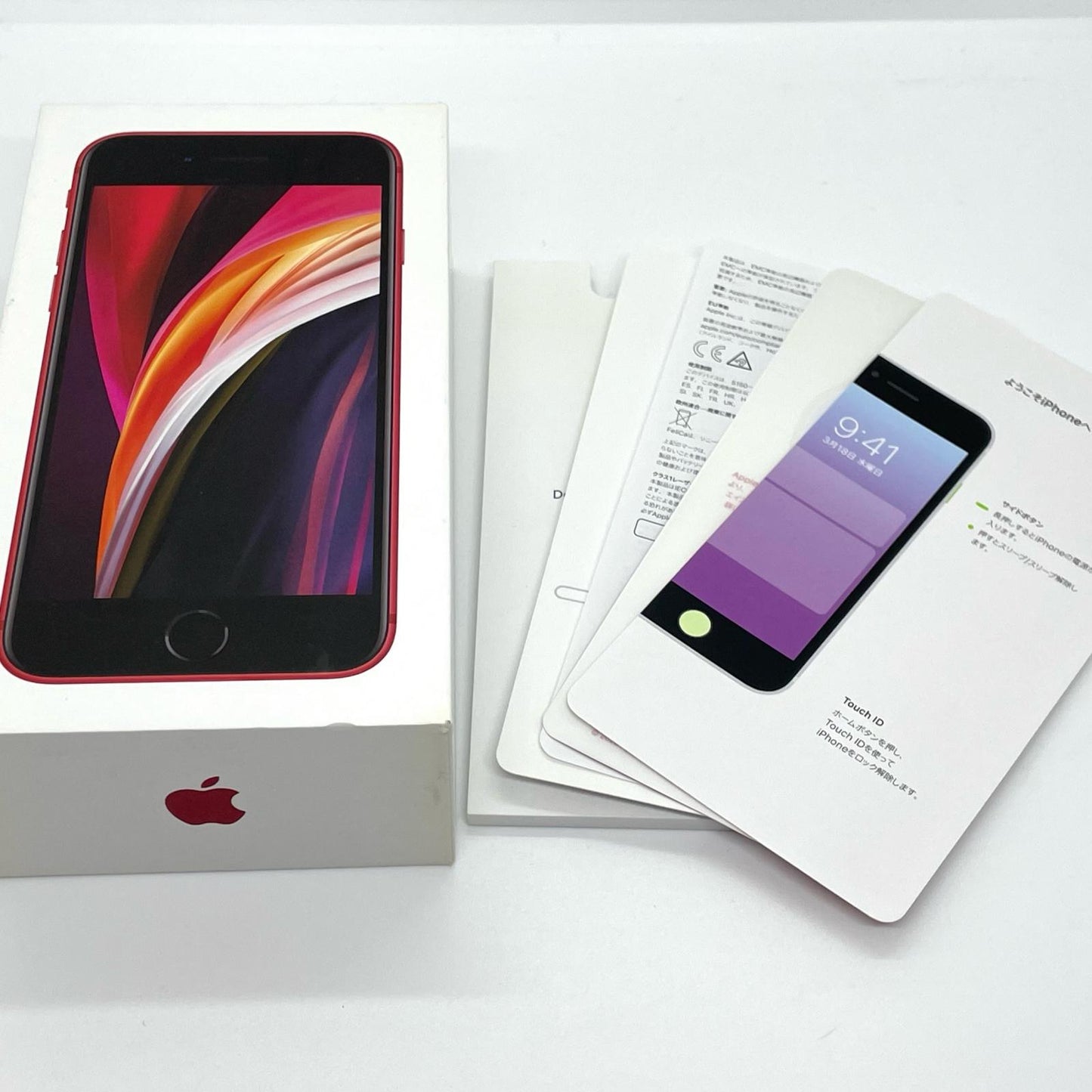 【全額返金保証】【最速発送】Apple iPhone iPhone SE（第2世代） 64GB (PRODUCT)RED au 白ロム 動作確認済 88%