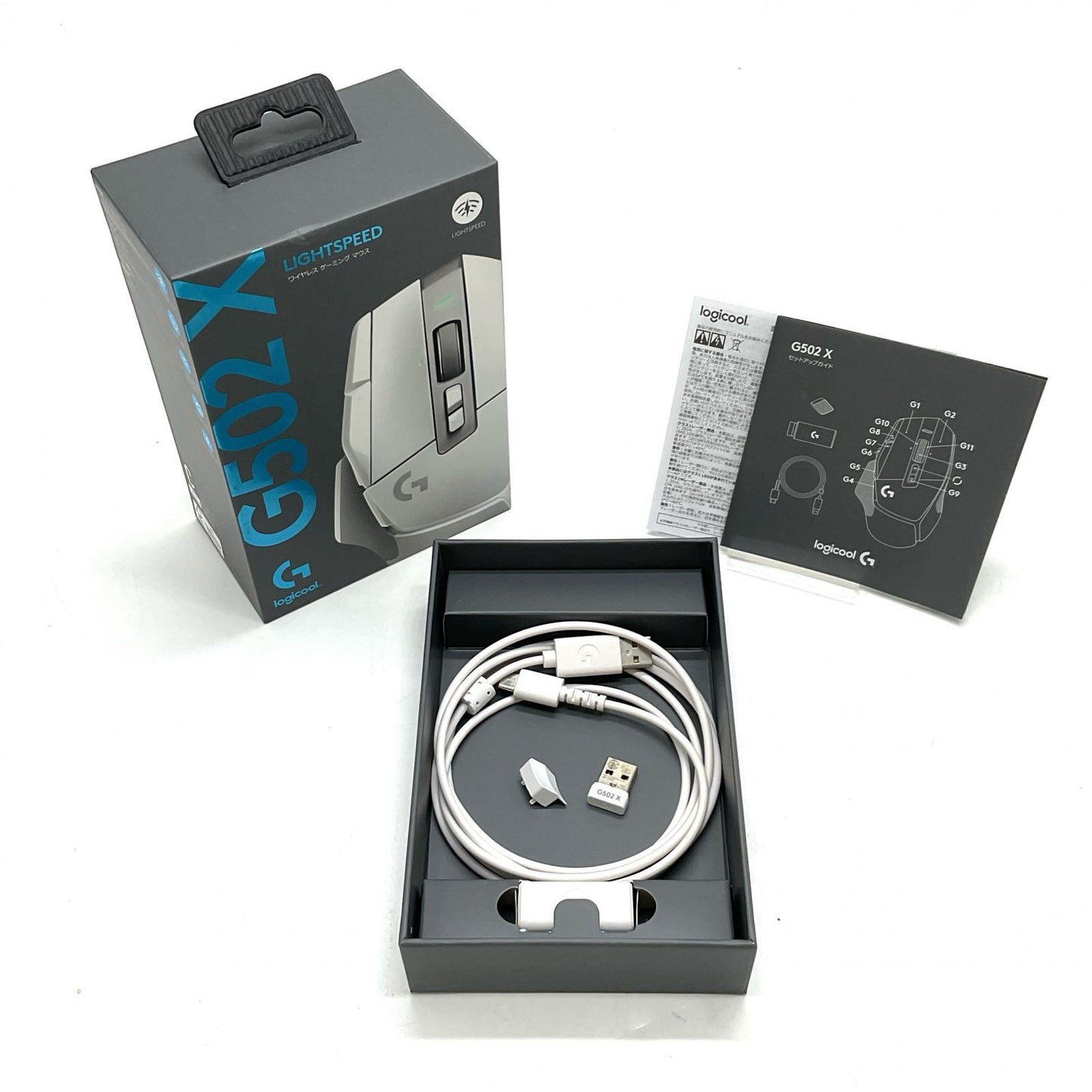 【全額返金保証】【最速発送】Logicool LIGHTSPEED G502 X 美品 動作確認済
