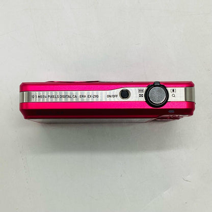 【全額返金保証】【最速発送】CASIO コンパクトデジタルカメラ EXILIM ZOOM EX-Z90 [ピンク] 動作確認済
