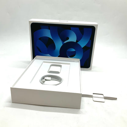 【全額返金保証】【最速発送】Apple iPad Air 10.9インチ 第5世代 64GB ブルー Wi-Fi 美品 動作確認済