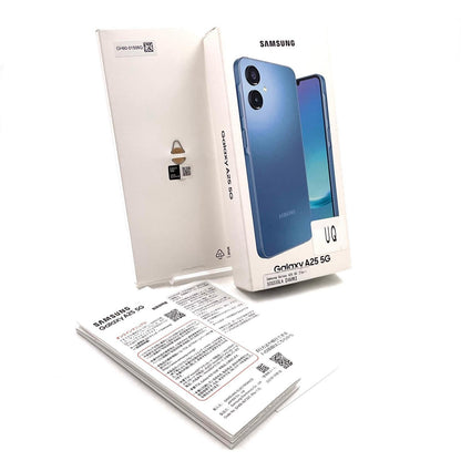 【全額返金保証】【最速発送】SAMSUNG Galaxy A25 5G 64GB ブルー UQmobile SCG33 白ロム 美品 動作確認済