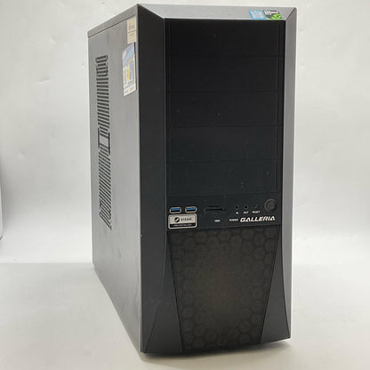 【全額返金保証】【最速発送】ドスパラ GALLERIA XT i7-8700 8GB SSD 512GB HDD 1TB GTX 1660 Ti 動作確認済