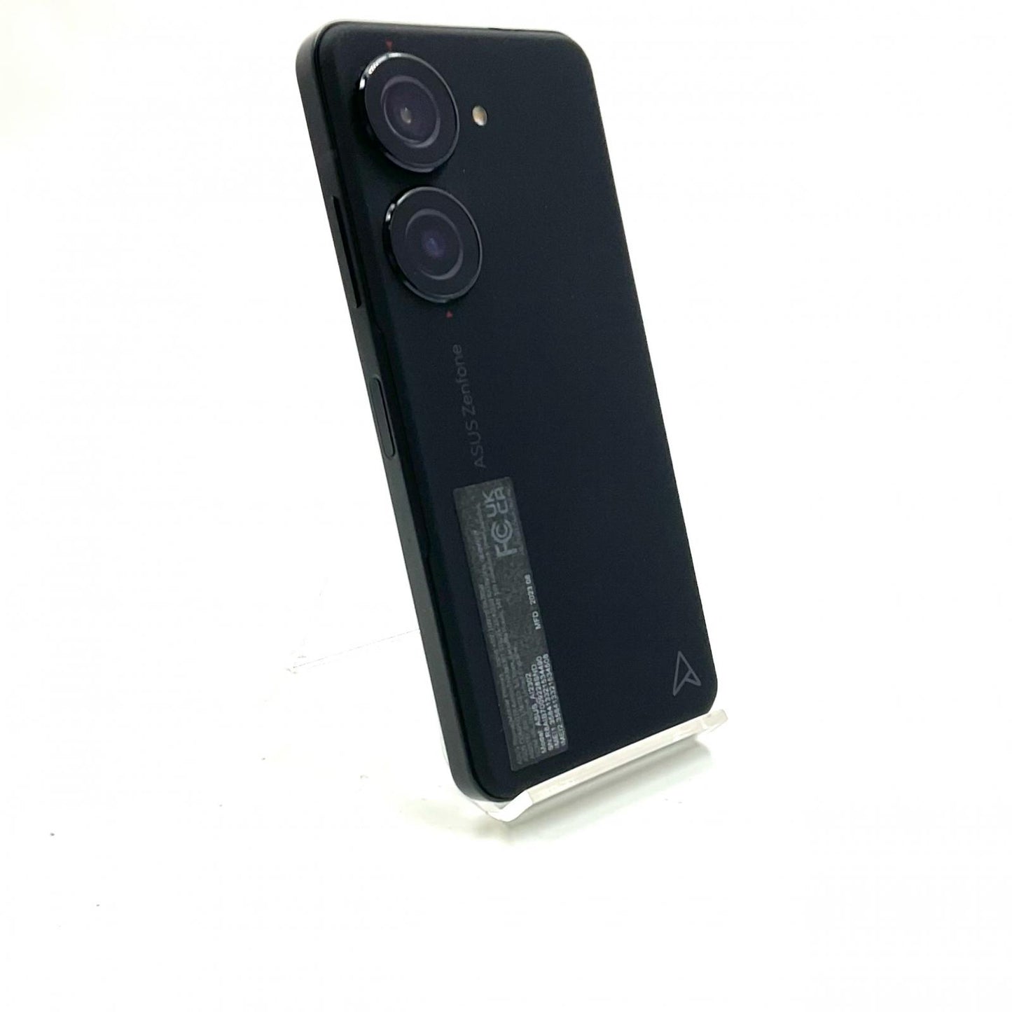 【全額返金保証】【最速発送】ASUS Zenfone 10 256GB ブラック SIMフリー AI2302 白ロム 美品 動作確認済