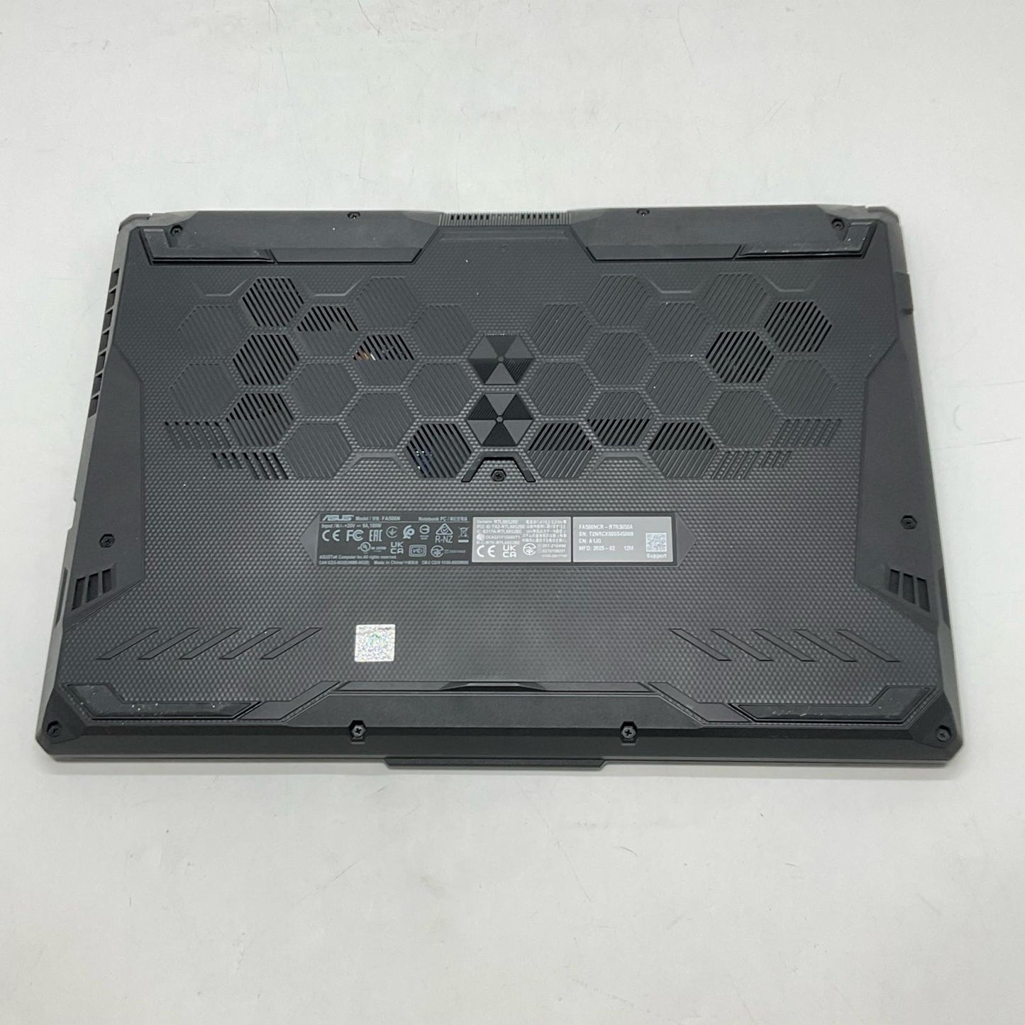【全額返金保証】【最速発送】ASUS TUF Gaming A15 FA506NCR-R7R3050A AMD Ryzen 7 7435HS 16GB M.2 SSD 512GB NVIDIA GeForce RTX 3050 Laptop GPU 86.4% 美品 動作確認済