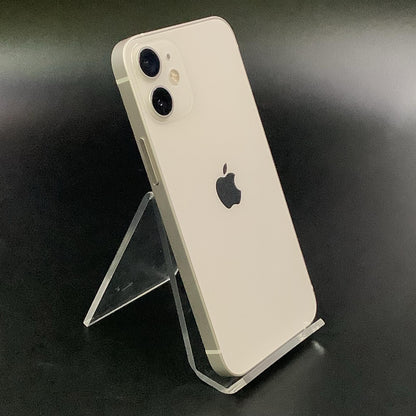 【全額返金保証】【最速発送】Apple iPhone iPhone 12 mini 64GB ホワイト 楽天モバイル SIMフリー 白ロム 美品 動作確認済 89%