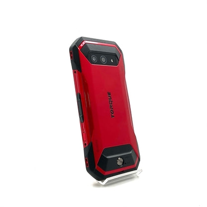 【全額返金保証】【最速発送】京セラ TORQUE 5G 128GB RED au KYG01 動作確認済