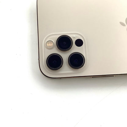 【全額返金保証】【最速発送】Apple iPhone iPhone 12 Pro 128GB ゴールド Softbank SIMフリー 白ロム 動作確認済 73%