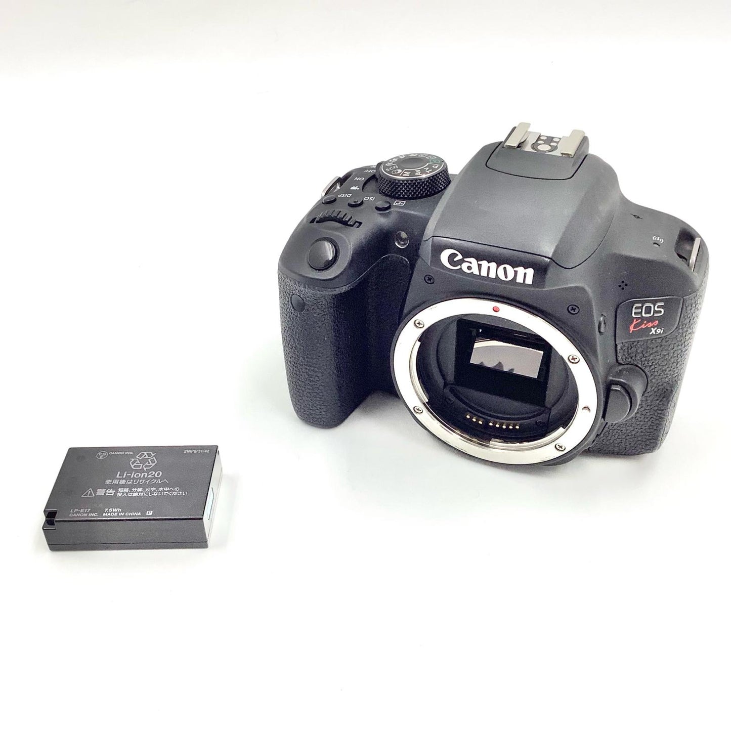 【全額返金保証】【最速発送】Canon デジタル一眼 EOS Kiss X9i ボディ ブラック 動作確認済
