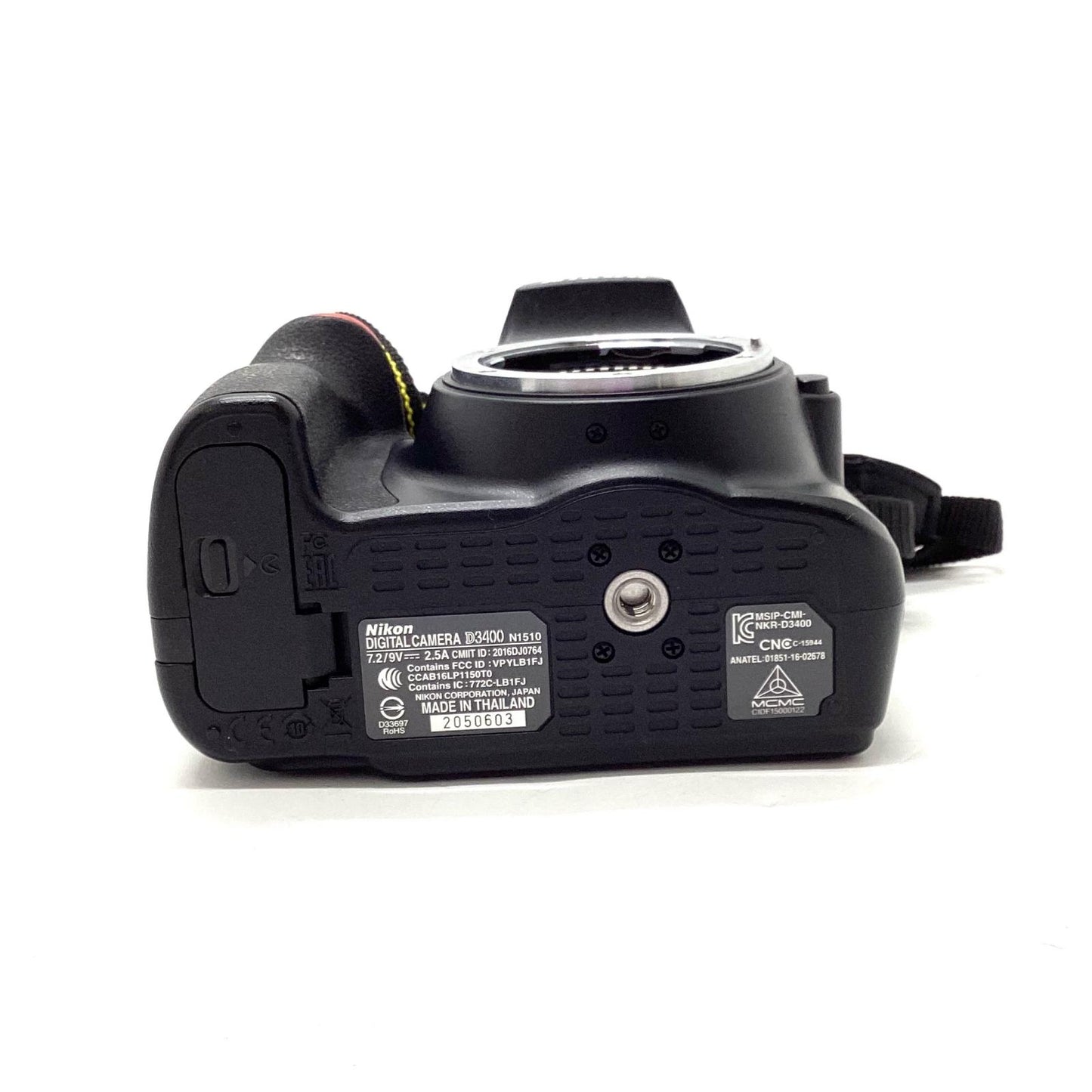 【全額返金保証】【最速発送】Nikon デジタル一眼 D3400 ボディ ブラック 美品 動作確認済