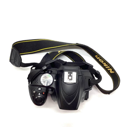 【全額返金保証】【最速発送】Nikon デジタル一眼 D3400 ボディ ブラック 美品 動作確認済