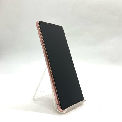 【全額返金保証】【最速発送】Sony Xperia 5 III 128GB ピンク docomo SO-53B 白ロム 美品 動作確認済