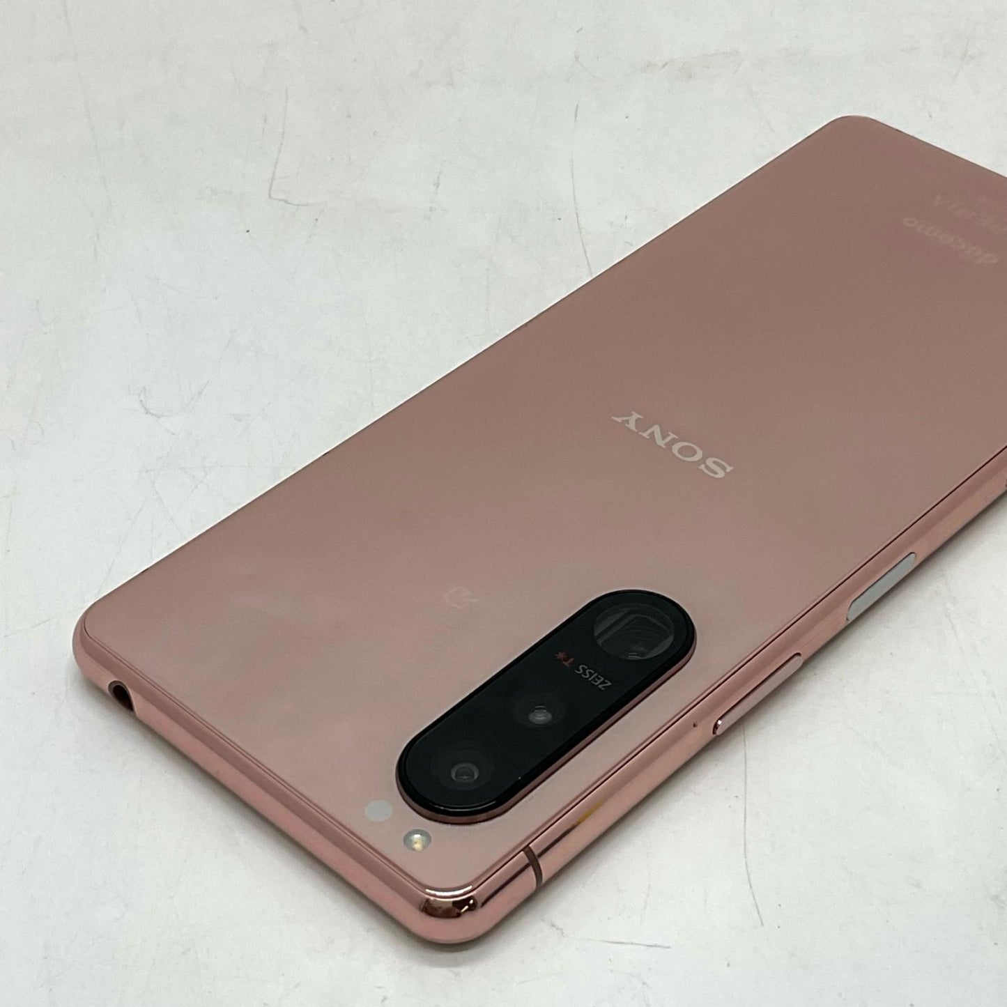 【全額返金保証】【最速発送】Sony Xperia 5 III 128GB ピンク docomo SO-53B 白ロム 美品 動作確認済