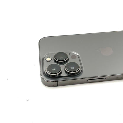 【全額返金保証】【最速発送】Apple iPhone iPhone 13 Pro 256GB グラファイト docomo SIMフリー 白ロム 動作確認済 76%