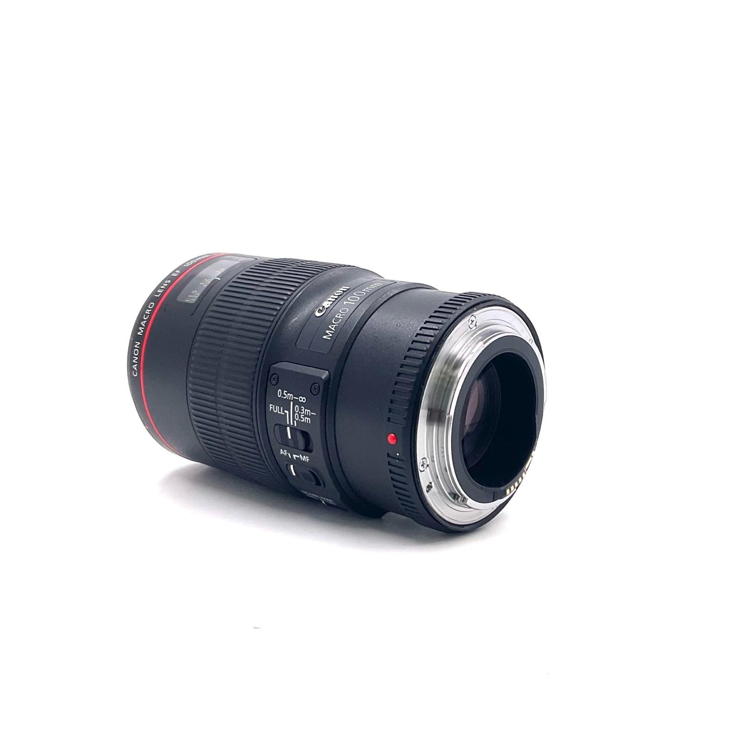 【全額返金保証】【最速発送】Canon EF100mm F2.8L マクロ IS USM 美品 動作確認済