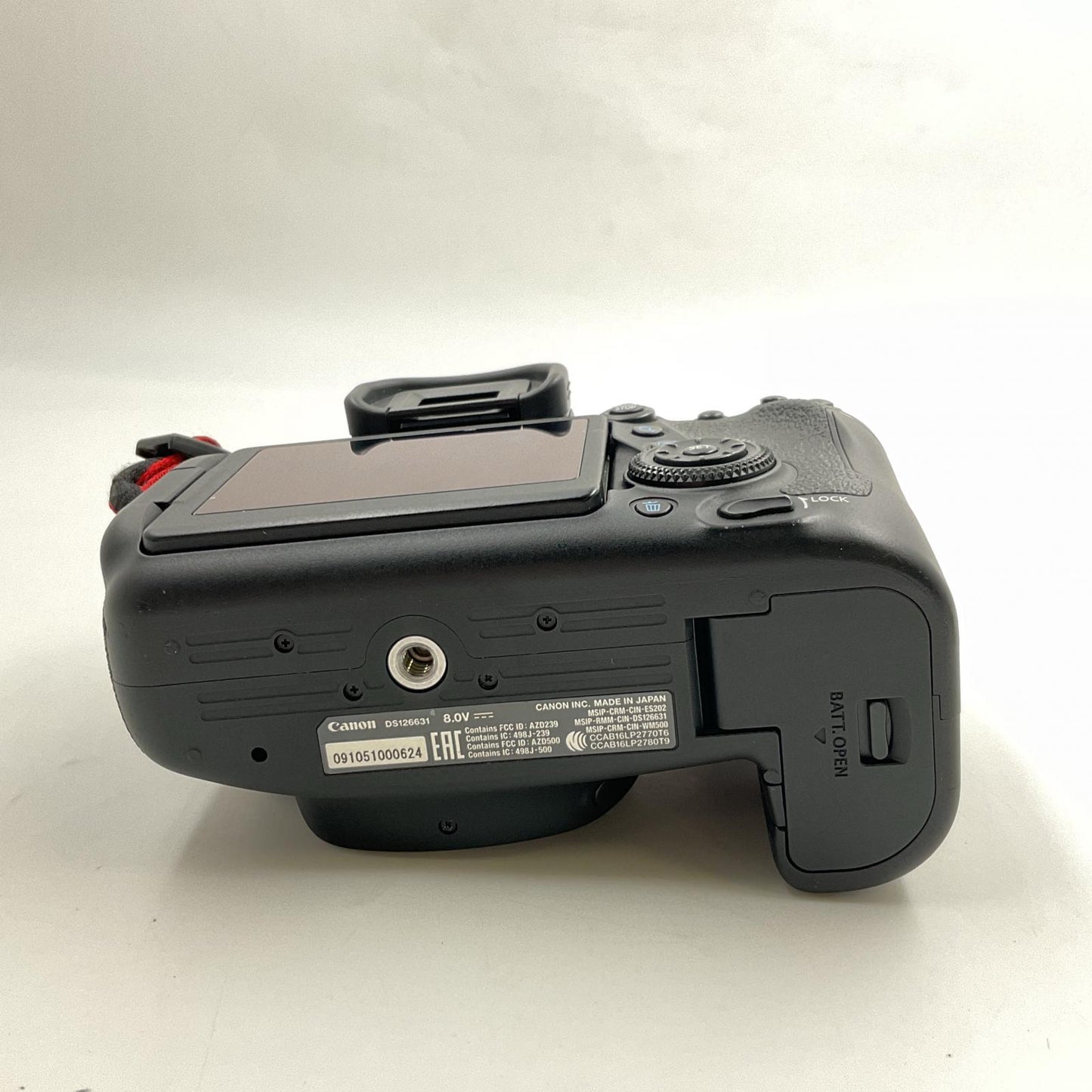 【全額返金保証】【最速発送】Canon デジタル一眼 EOS 6D Mark II ボディ ブラック 美品 動作確認済