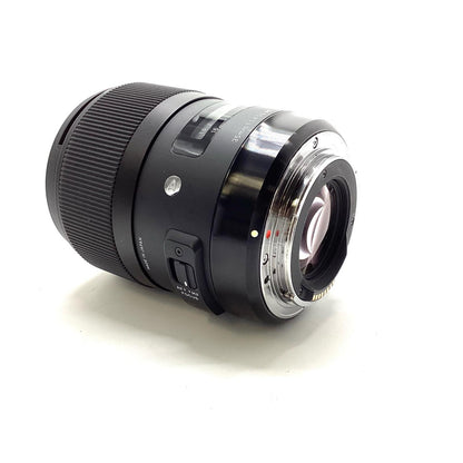 【全額返金保証】【最速発送】SIGMA 35mm F1.4 DG HSM [キヤノン用] 美品 動作確認済