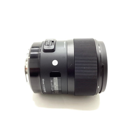 【全額返金保証】【最速発送】SIGMA 35mm F1.4 DG HSM [キヤノン用] 美品 動作確認済