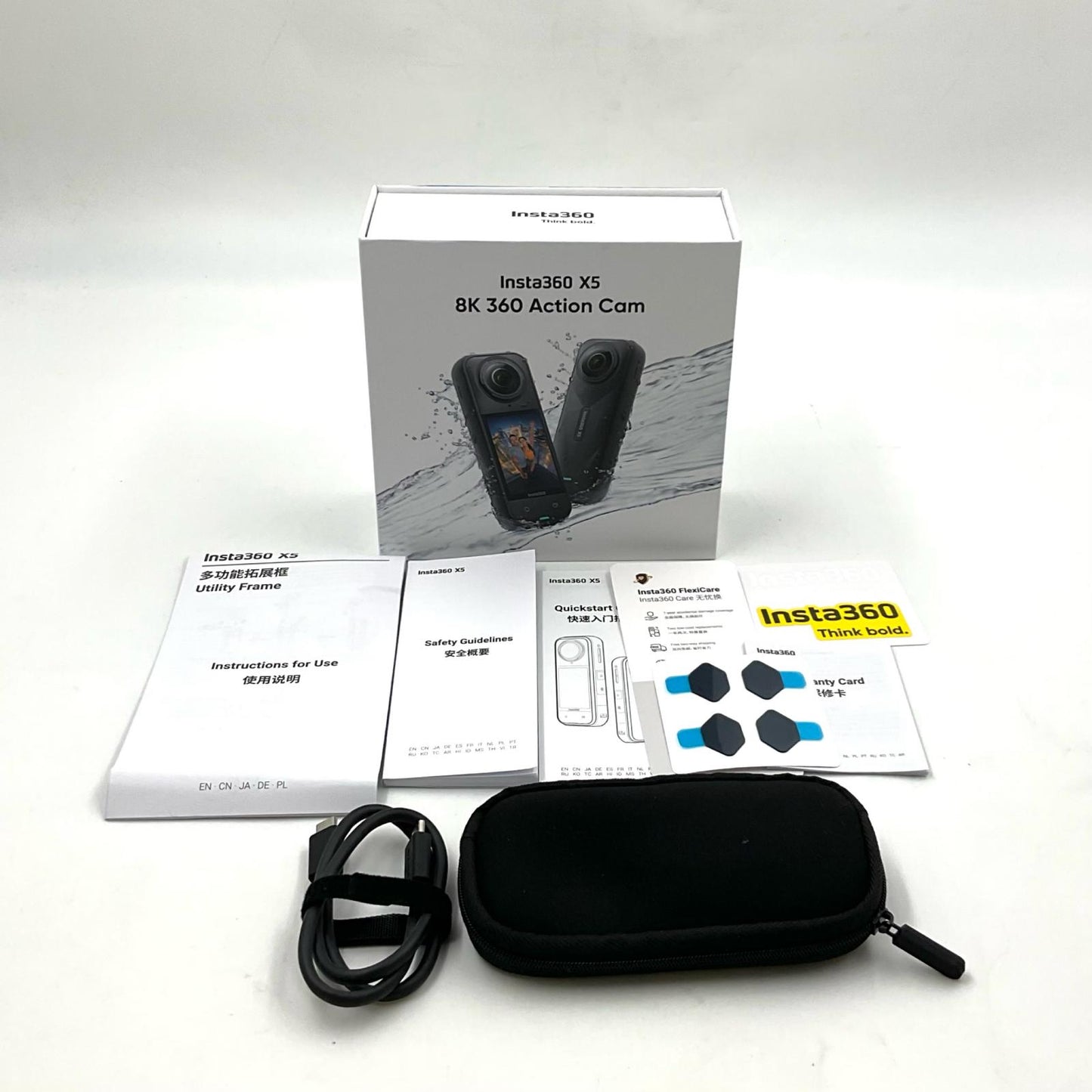 【全額返金保証】【最速発送】Insta360 X5 超美品 動作確認済