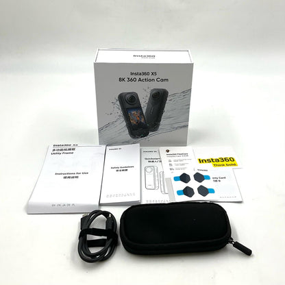 【全額返金保証】【最速発送】Insta360 X5 超美品 動作確認済
