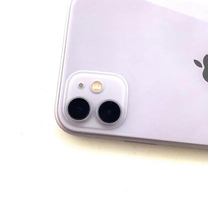 【全額返金保証】【最速発送】Apple iPhone iPhone 11 128GB パープル docomo 白ロム 動作確認済 74%