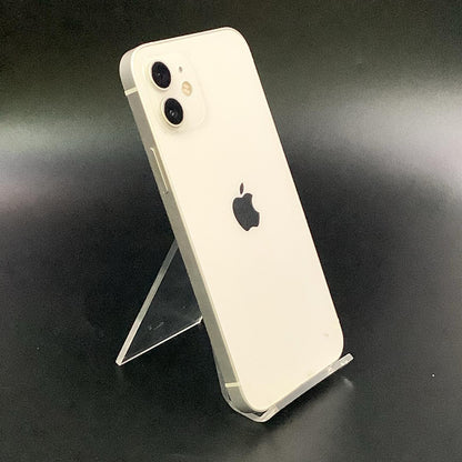 【全額返金保証】【最速発送】Apple iPhone iPhone 12 64GB ホワイト au 白ロム 動作確認済 80%