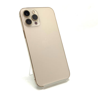 【全額返金保証】【最速発送】Apple iPhone iPhone 12 Pro Max 256GB ゴールド SIMフリー 白ロム 動作確認済 80%
