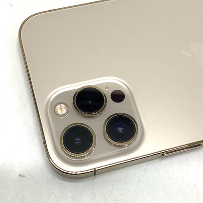 【全額返金保証】【最速発送】Apple iPhone iPhone 12 Pro Max 256GB ゴールド SIMフリー 白ロム 動作確認済 80%