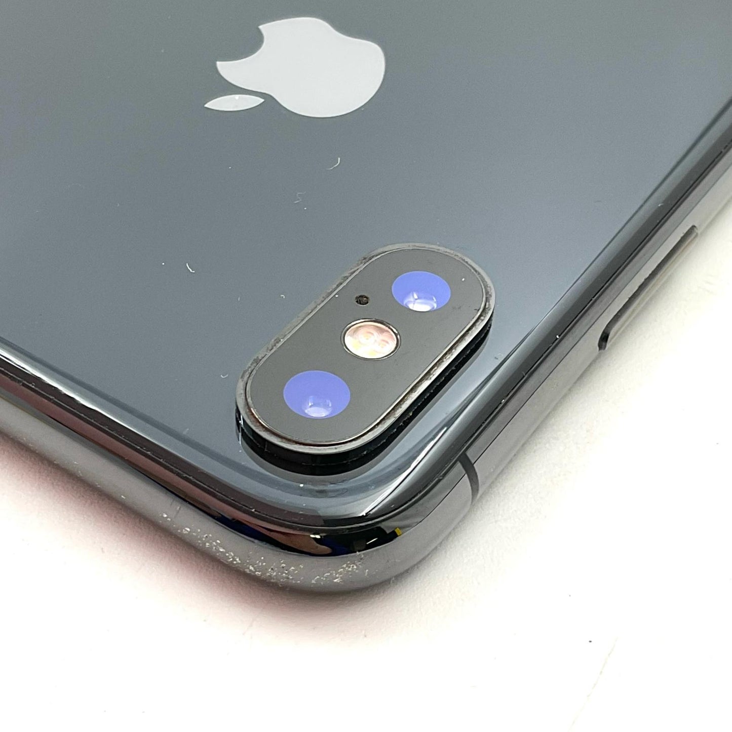 【最速発送】Apple iPhone iPhone X 256GB スペースグレイ docomo 白ロム【難有】 83%
