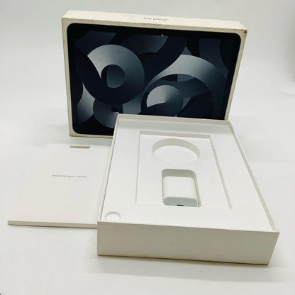 【全額返金保証】【最速発送】Apple iPad Air 10.9インチ 第5世代 64GB スペースグレイ WiFi+Cellular docomo 白ロム 美品 動作確認済
