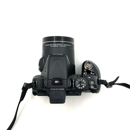 【全額返金保証】【最速発送】Nikon コンパクトデジタルカメラ COOLPIX P600 美品 動作確認済