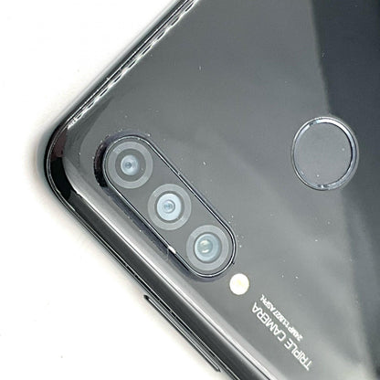 【全額返金保証】【最速発送】Huawei P30 lite 64GB ブラック SIMフリー MAR-LX2J 白ロム 動作確認済