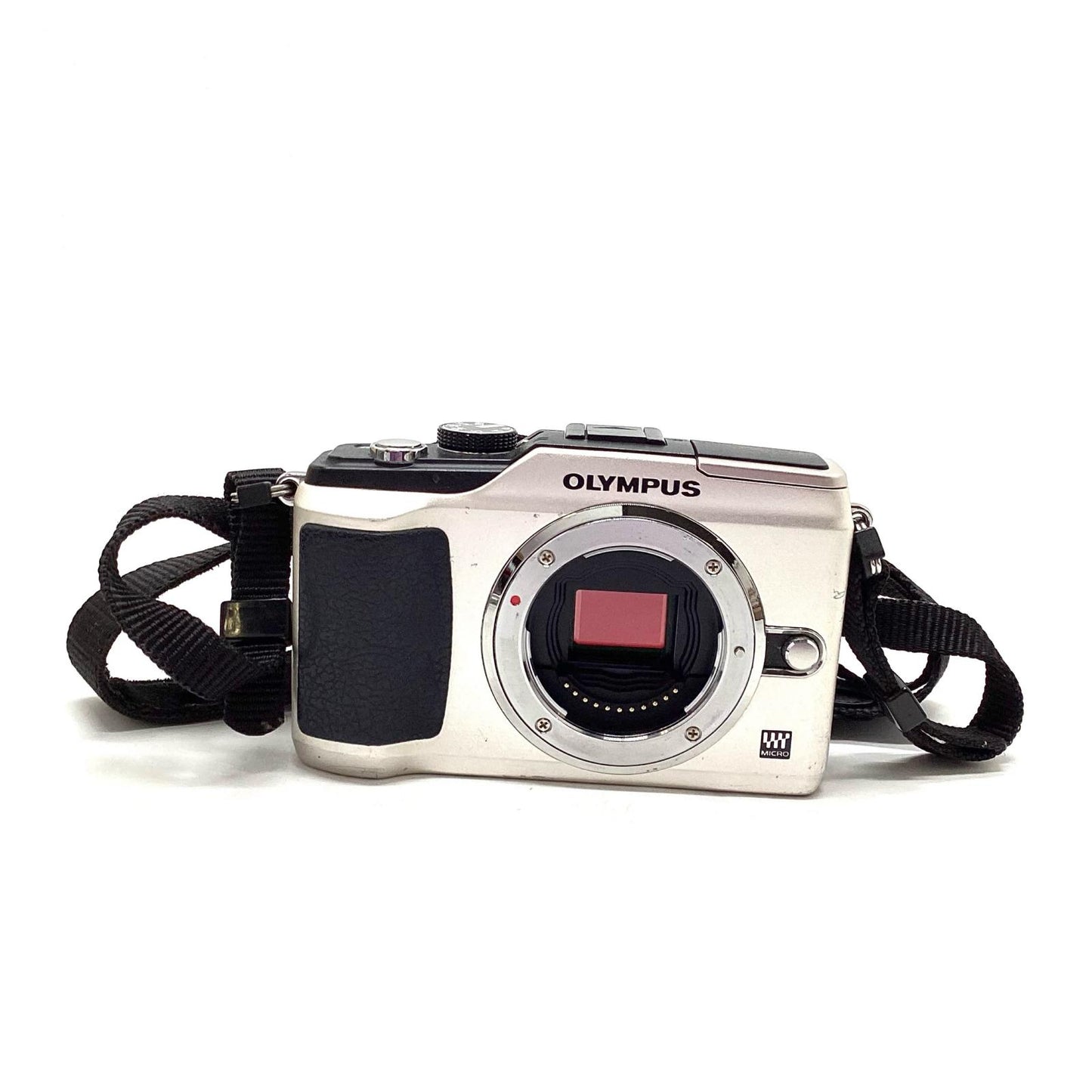 【最速発送】OLYMPUS デジタル一眼 PEN Lite E-PL2 ボディ [シャンパンゴールド]【難有】