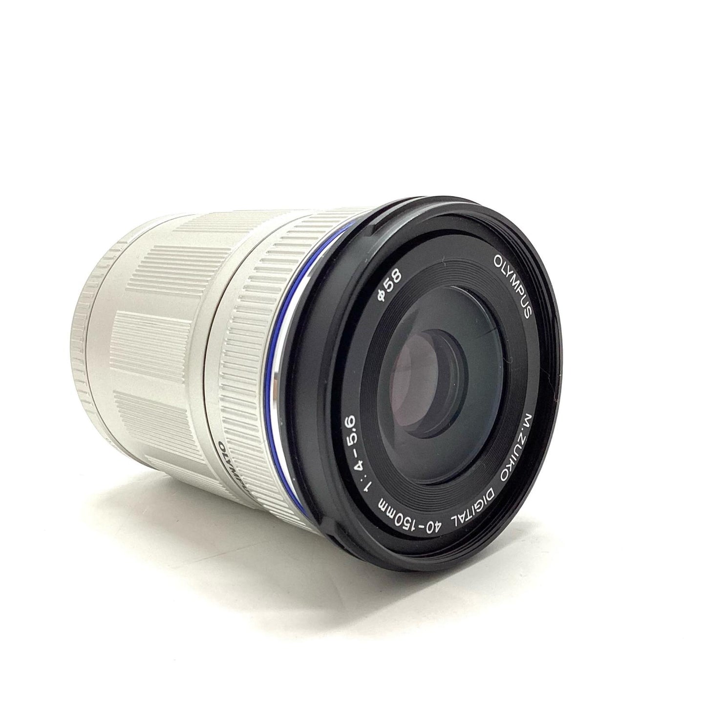 【全額返金保証】【最速発送】OLYMPUS M.ZUIKO DIGITAL ED 40-150mm F4.0-5.6 [シルバー] 美品 動作確認済