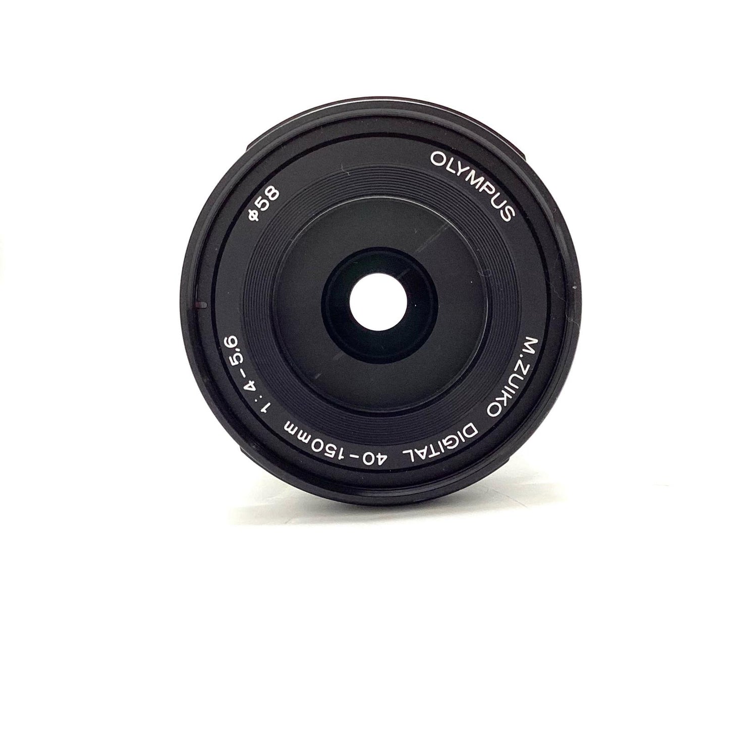 【全額返金保証】【最速発送】OLYMPUS M.ZUIKO DIGITAL ED 40-150mm F4.0-5.6 [シルバー] 美品 動作確認済