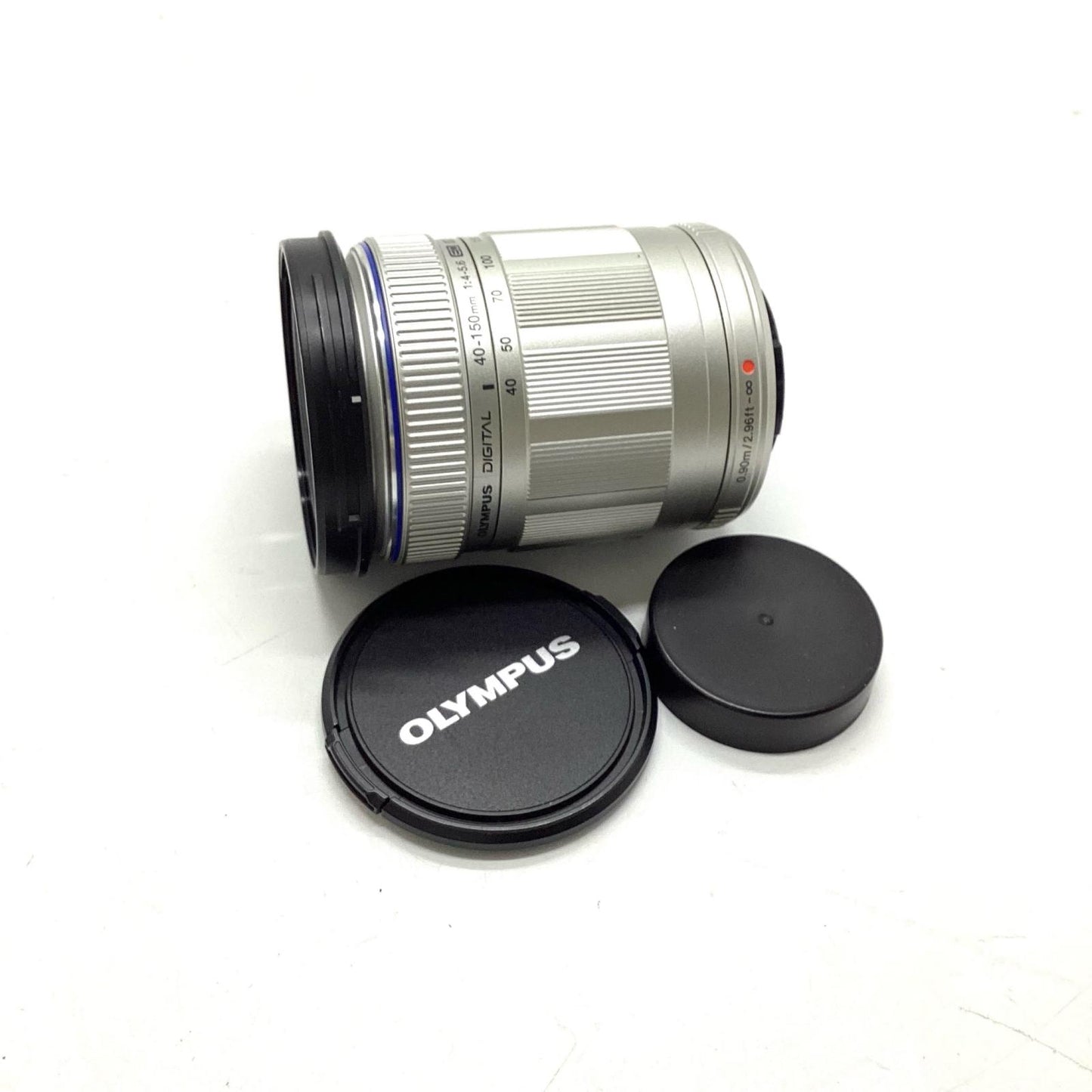 【全額返金保証】【最速発送】OLYMPUS M.ZUIKO DIGITAL ED 40-150mm F4.0-5.6 [シルバー] 美品 動作確認済