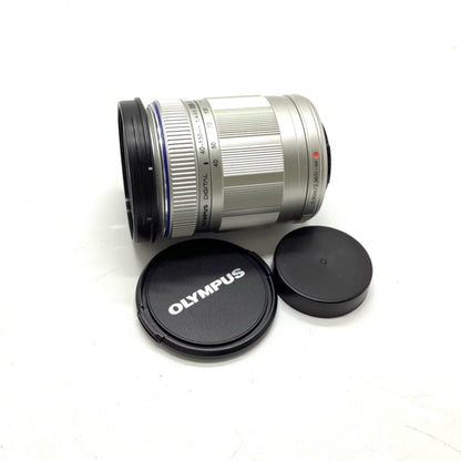 【全額返金保証】【最速発送】OLYMPUS M.ZUIKO DIGITAL ED 40-150mm F4.0-5.6 [シルバー] 美品 動作確認済