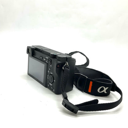 【全額返金保証】【最速発送】Sony デジタル一眼 α6300 ILCE-6300 ブラック 美品 動作確認済