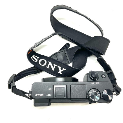 【全額返金保証】【最速発送】Sony デジタル一眼 α6300 ILCE-6300 ブラック 美品 動作確認済