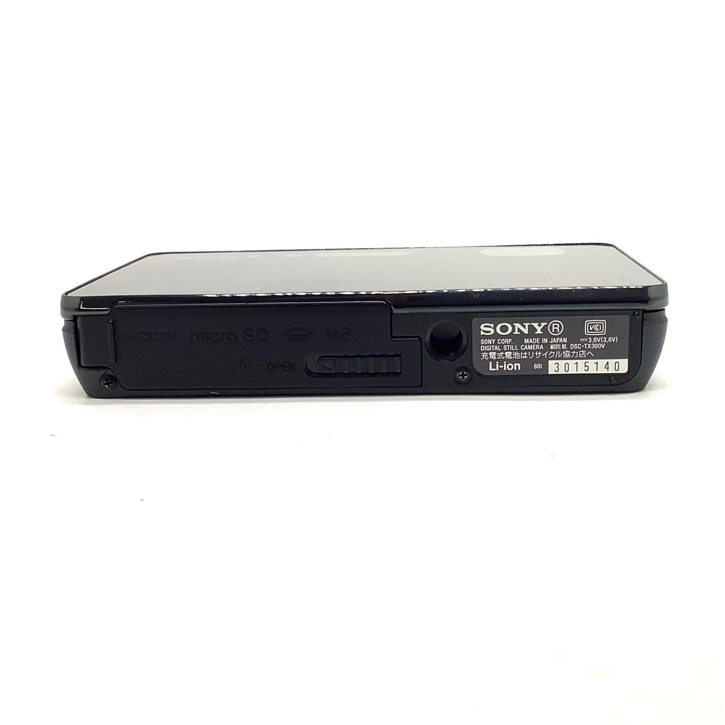 【全額返金保証】【最速発送】Sony コンパクトデジタルカメラ サイバーショット DSC-TX300V ブラック 動作確認済