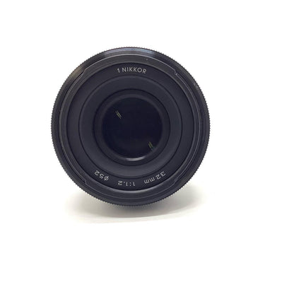 【全額返金保証】【最速発送】Nikon 1 NIKKOR 32mm f/1.2 [ブラック] 美品 動作確認済