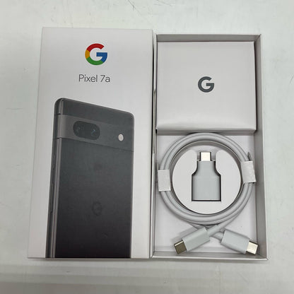 【全額返金保証】【最速発送】Google Pixel 7a 128GB Charcoal au SIMフリー G82U8 白ロム 美品 動作確認済
